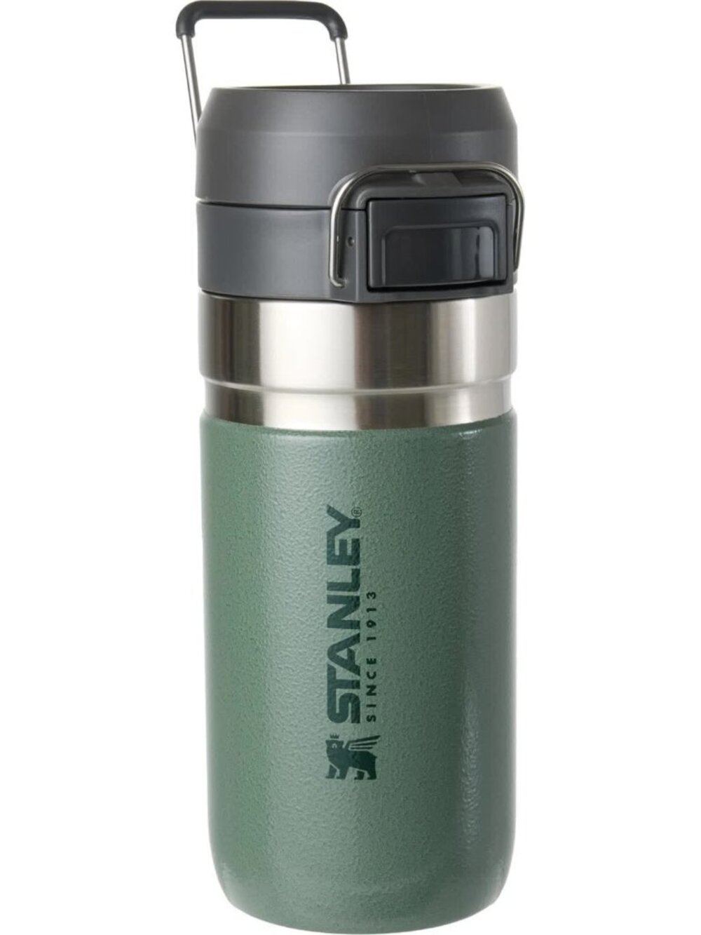 Stanley Quick Flip GO Water Bottle 16oz Push Button Lid Leakproof BPA-FreeAzure